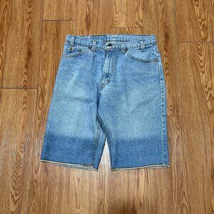Levi’s 550 Light Wash Denim Orange Tab‎ Vintage 90s Shorts